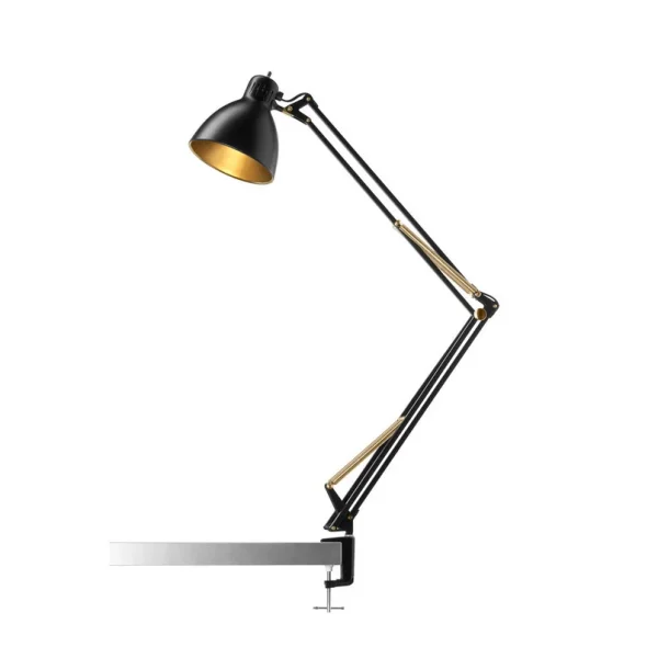 NORDIC LIVING - Archi T2 Tischleuchte Schwarz/Gold