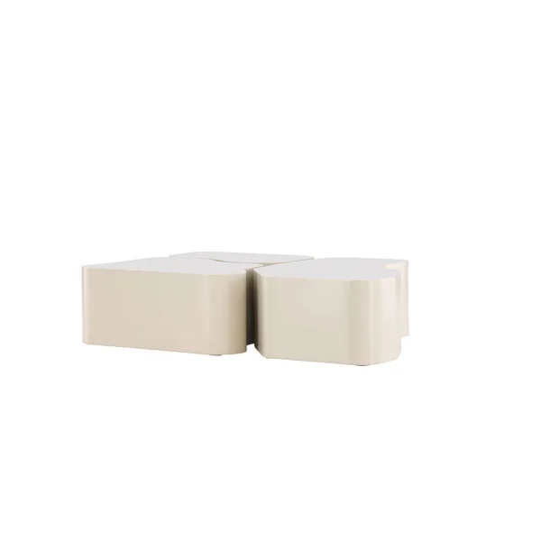 Nordland Couchtisch Set mit 3 beige.
