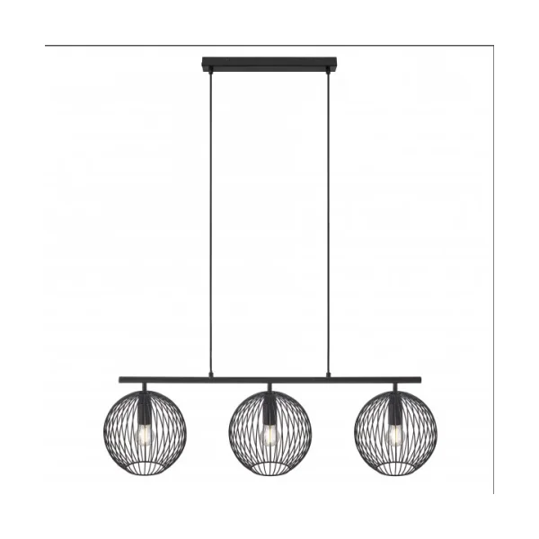 Nordlux Beroni Deckenleuchte Ø25 cm Schwarz
