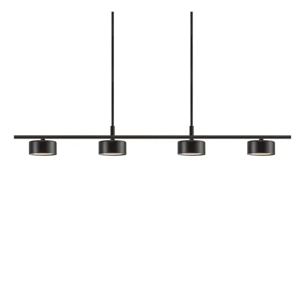 Nordlux - Clyde 4 LED Pendelleuchte Long Black