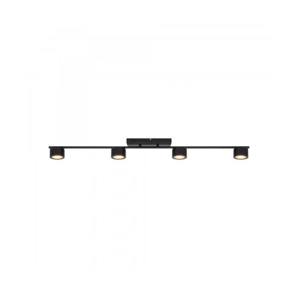 Nordlux Clyde 4 Strahler 90 cm Schwarz