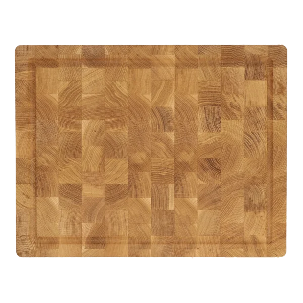 Nordwik Nordwik Schneidebrett aus Endholz mit Saftrille Eiche