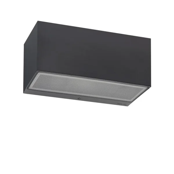 Norlys - Asker Big LED Draußen Wandleuchte 13,7W Grafit