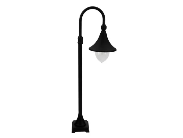 Norlys - Florence Außen Gartenleuchte f/Betonbodenhalter Schwarz