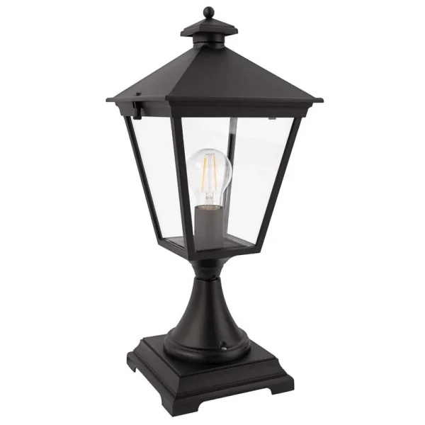 Norlys - London Gartenleuchte, 47 cm, f/Betonhalter, schwarz