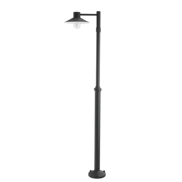 Norlys - Lund 1 Außen Parkleuchte f/Betonbodenhalter Schwarz