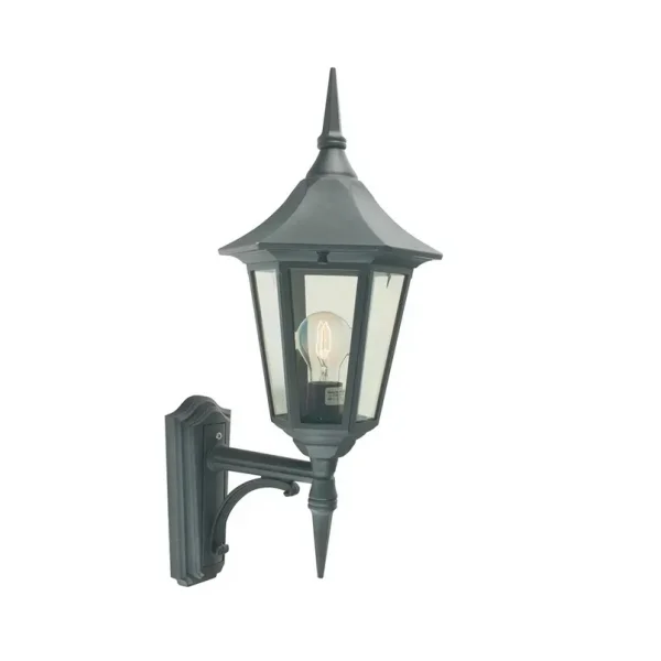 Norlys - Modena Up Außen Wandleuchte Klein Schwarz
