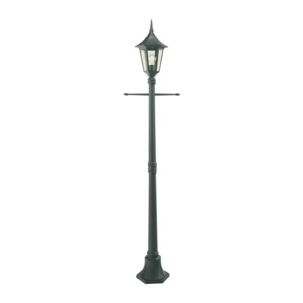 Norlys - Rimini/Milano 1 Außen Parkleuchte Weiß f/Betonbodenhalter Schwarz