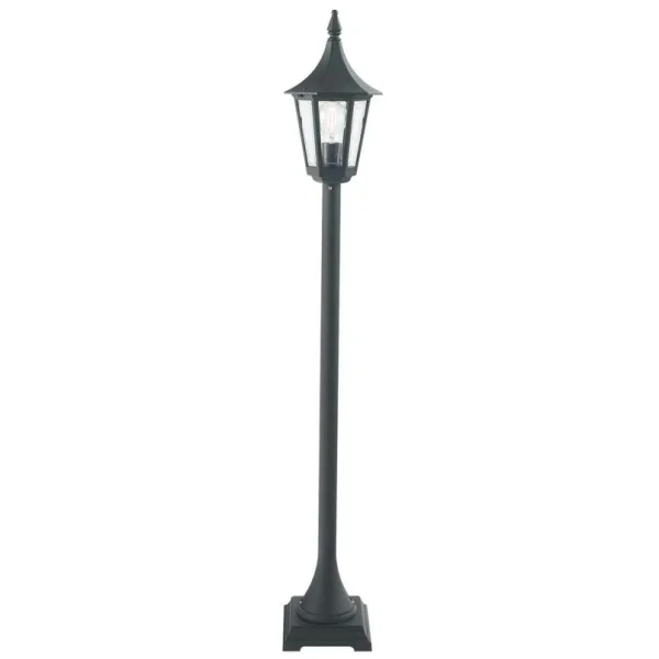 Norlys - Rimini/Milano Außen Gartenleuchte Groß f/Betonbodenhalter Schwarz