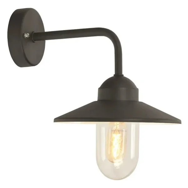 Norlys - Vansbro Außen Wandleuchte Schwarz
