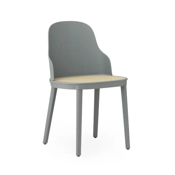 Normann Copenhagen - Allez Stuhl Molded Wicker/PP Grey