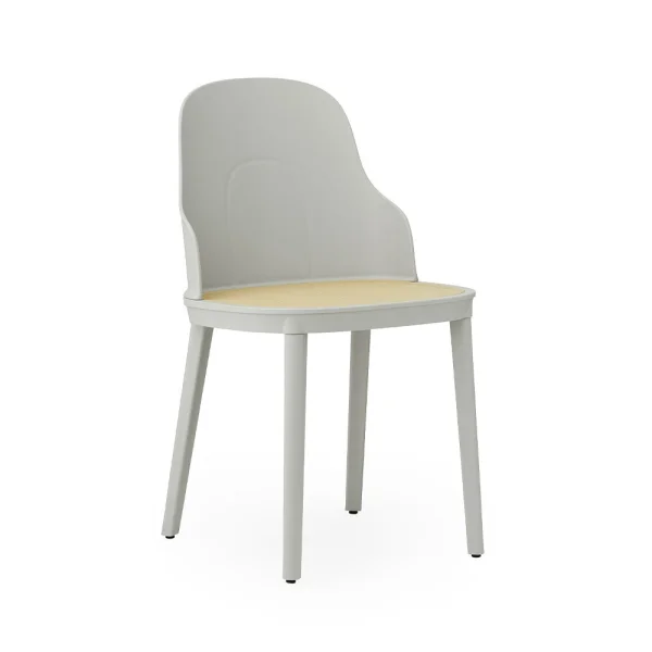 Normann Copenhagen - Allez Stuhl Molded Wicker/PP Warm Grey