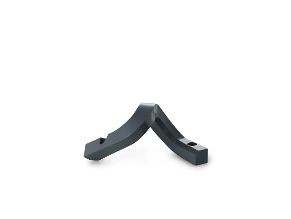 Normann Copenhagen - Crooked Kerzenhalter Two Grau