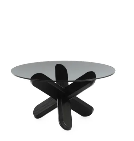 Normann Copenhagen Ding Tisch 75x40 cm Schwarz-grau