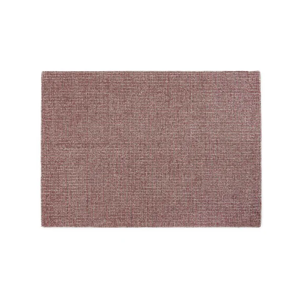 Normann Copenhagen - Flick Teppich 170x240 Off-White/Burgundy