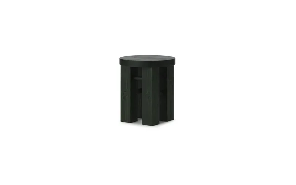 Normann Copenhagen Fyr Hocker 45 cm Dunkelgrün