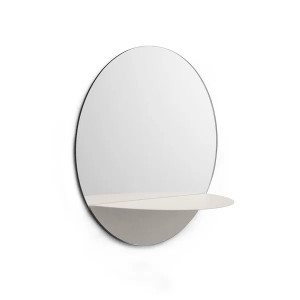 Normann Copenhagen Horizon Spiegel rund Weiß