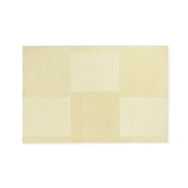 Normann Copenhagen Level Wollteppich Light yellow, 200x300 cm