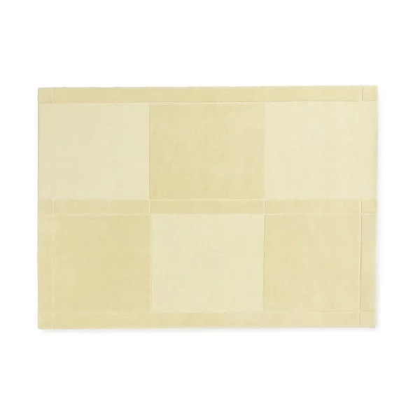 Normann Copenhagen Level Wollteppich Light yellow, 250x350 cm