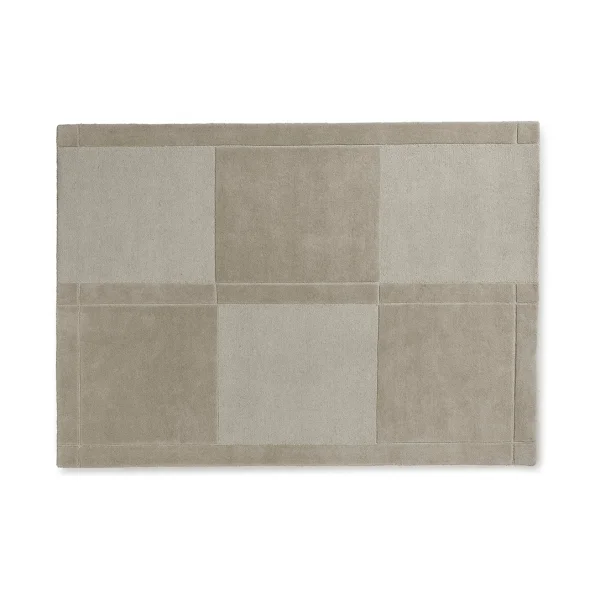 Normann Copenhagen Level Wollteppich Warm grey, 170x240 cm