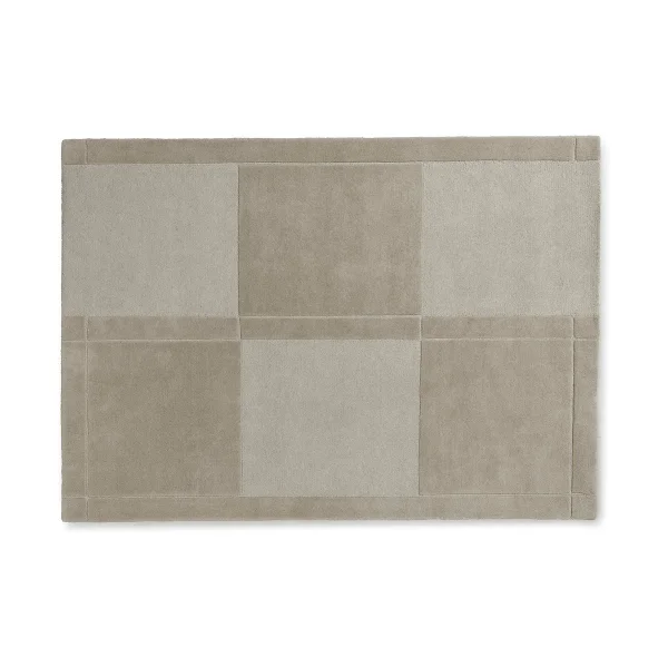 Normann Copenhagen Level Wollteppich Warm grey, 250x350 cm