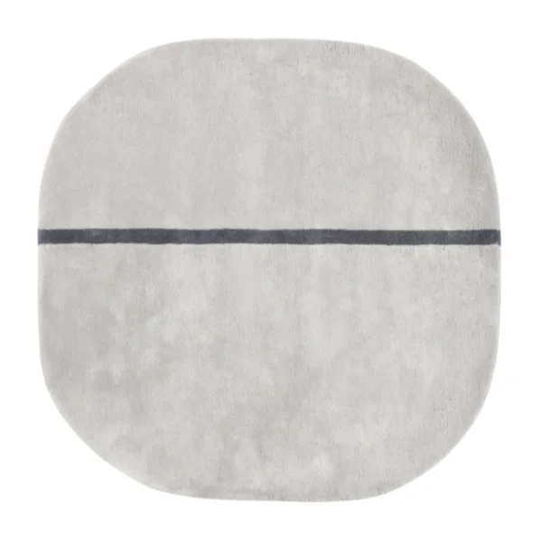 Normann Copenhagen Oona Teppich 140 x 140cm Grau