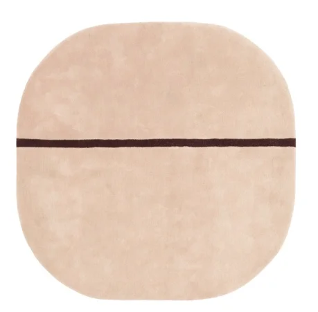 Normann Copenhagen Oona Teppich 140 x 140cm Rosa