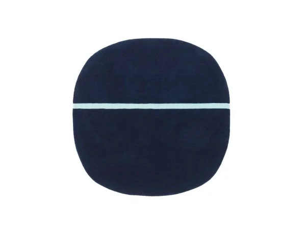 Normann Copenhagen - Oona Teppich 140x140 Blue