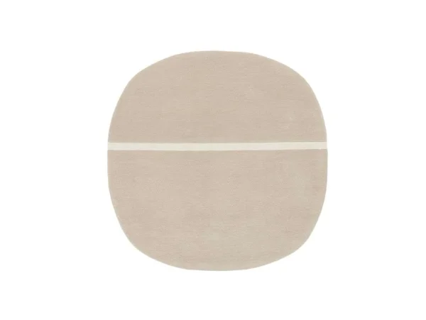Normann Copenhagen - Oona Teppich 140x140 Sand