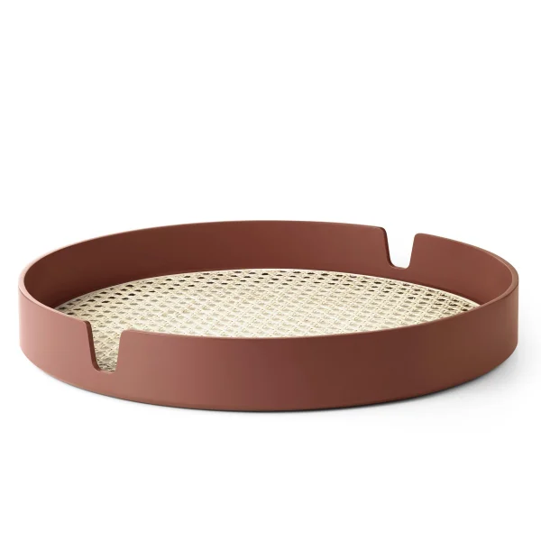 Normann Copenhagen Salon Tablett Ø 40cm Rostrot