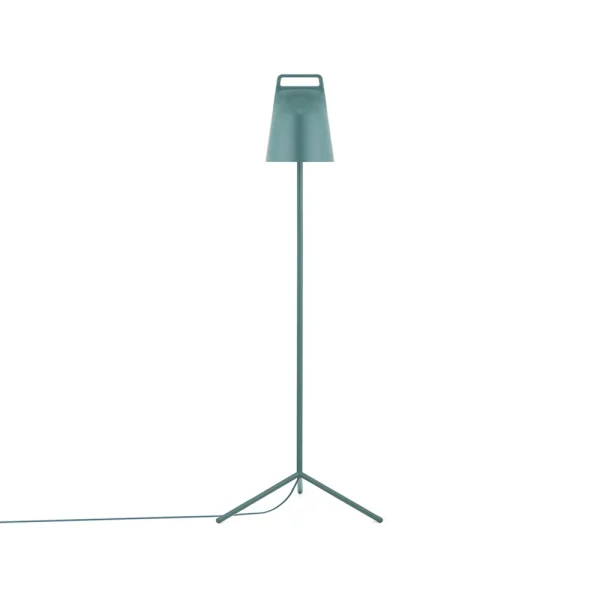 Normann Copenhagen Stage Stehleuchte Petrol green, pulverbeschichteter Stahl