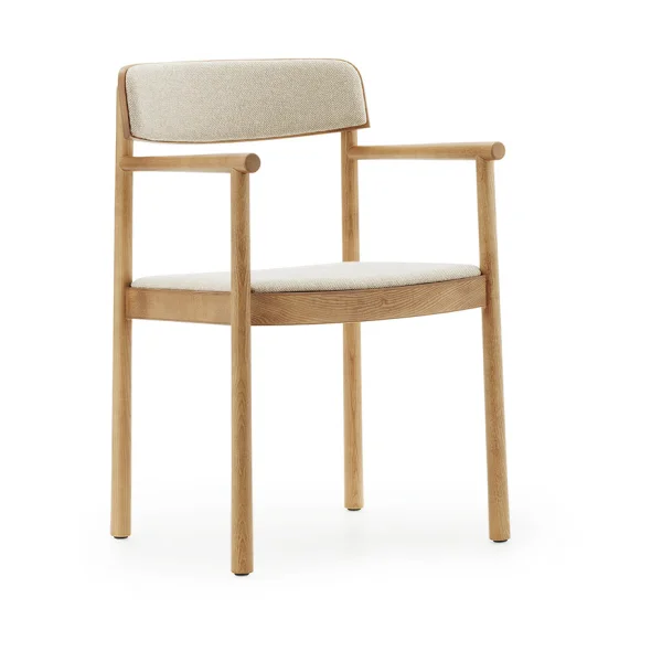 Normann Copenhagen Timb Armlehnenstuhl Tan ash-Hallingdal 220