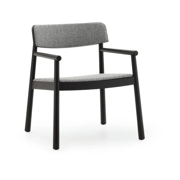 Normann Copenhagen Timb Sessel Black ash-Hallingdal 166