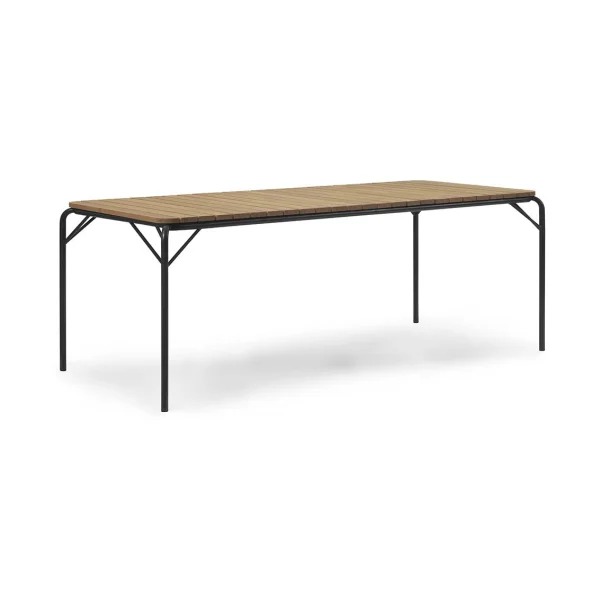 Normann Copenhagen Vig Robinia Esstisch 90x200 cm Black