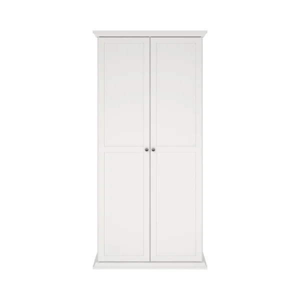 North Kleiderschrank 2 Türen weiß.