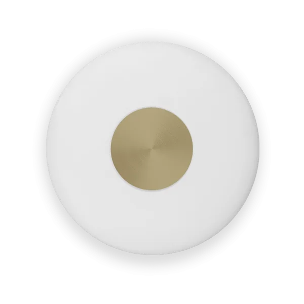 Northern Glint Wandleuchte Ø25 cm Opalglas Weiß