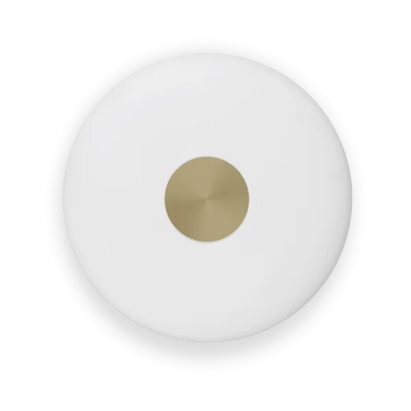 Northern Glint Wandleuchte Ø36cm Opalglas weiß