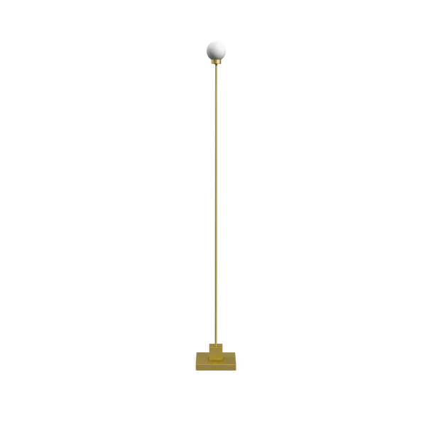 Northern Snowball tragbare Stehleuchte 122 cm Messing