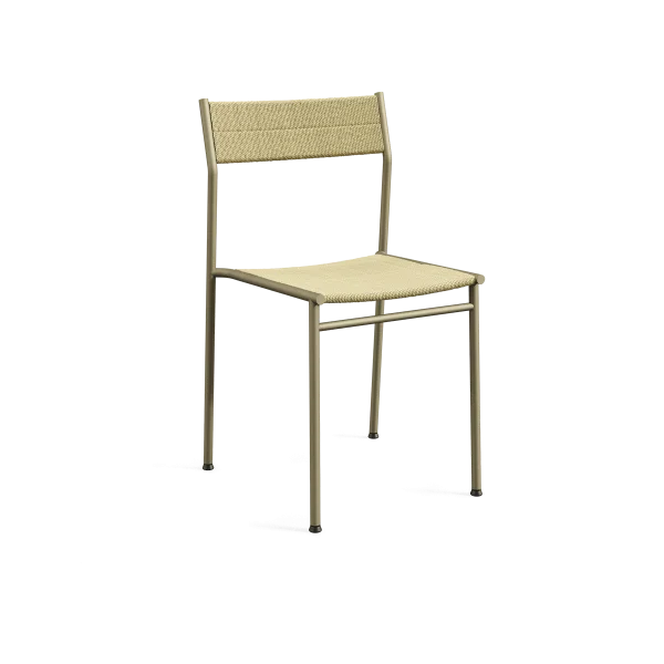 Northern Vev Stuhl Grey beige-natural rope