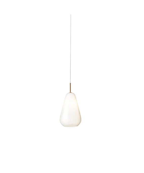Nuura - Anoli 1 Pendelleuchte Medium Nordic Gold/Opal