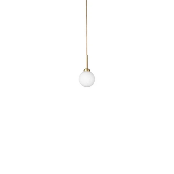 Nuura Aps - Apiales 1 Pendelleuchte Brass/Opal Nuura