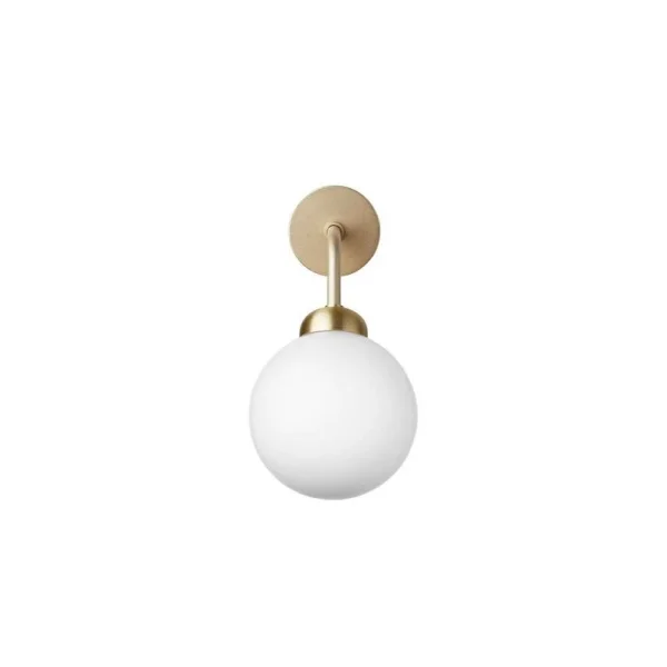 Nuura Aps - Apiales Wandleuchte Hardwired Brass/Opal Nuura