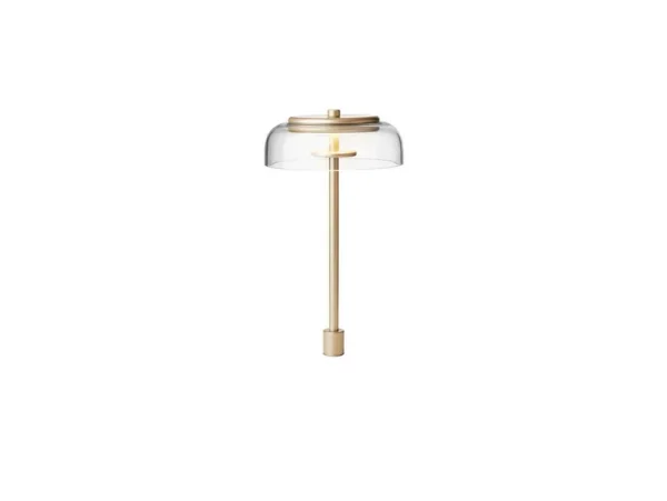 Nuura Aps - Blossi In-set Tischleuchte Small Nordic Gold/Opal Nuura
