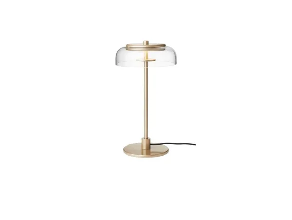Nuura Aps - Blossi Tischleuchte Small Nordic Gold/Clear Nuura