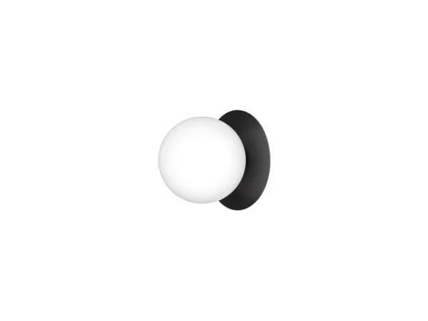 Nuura Aps - Liila 1 Außen Wandleuchte Black/Opal Nuura