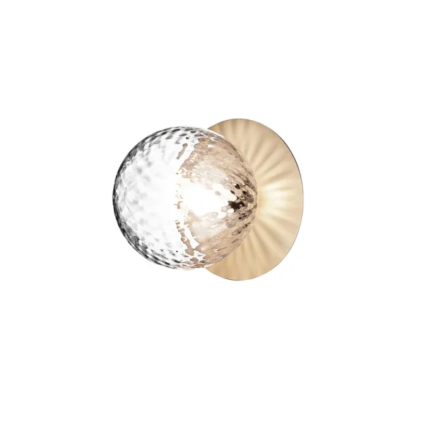 Nuura Aps - Liila 1 Medium Spot, gold/klar, IP44, warmweiß Nuura