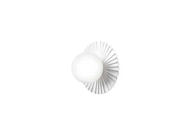 Nuura Aps - Liila Muuse Wand-/Deckenleuchte IP44 Small White/Opal Nuura