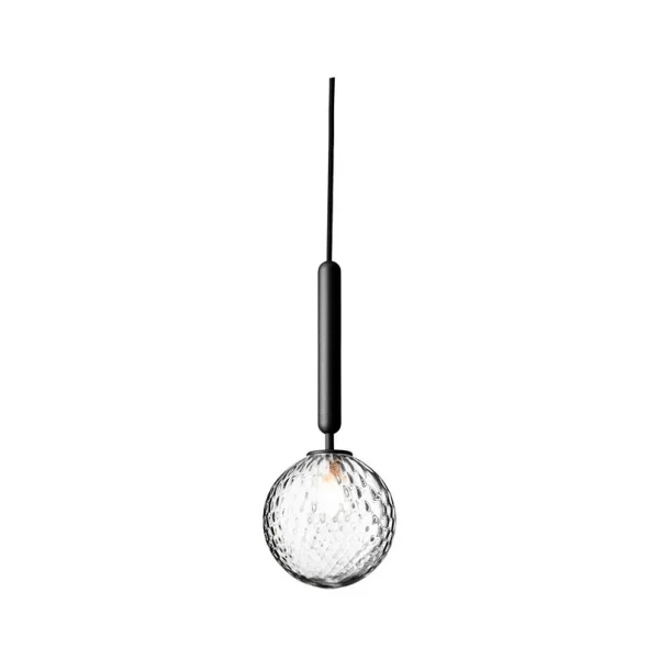 Nuura Aps - Miira 1 Pendelleuchte Rock Grey/Optic Clear Nuura