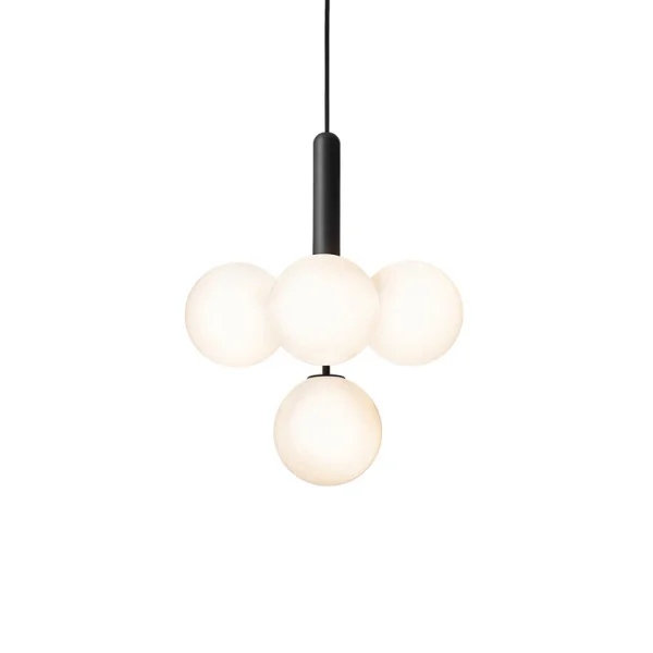 Nuura Aps - Miira 4 Krohnleuchter Rock Grey/Opal White Nuura