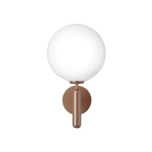 Nuura Aps - Miira Außen Wandleuchte Dark Bronze/Opal Nuura